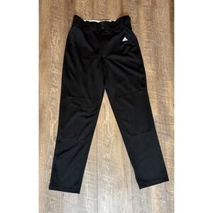 ADIDAS Relaxed Fit Boy's TRAINING Pant #BBA12016 Black Size: XL Baseball